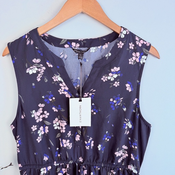 41 Hawthorne Floral Sleeveless Dress NWT Size XL - Picture 3 of 4